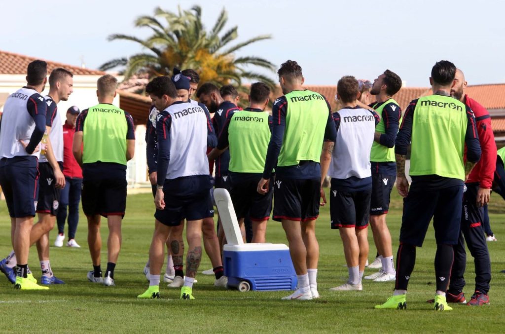 Allenamento Cagliari. Media Day