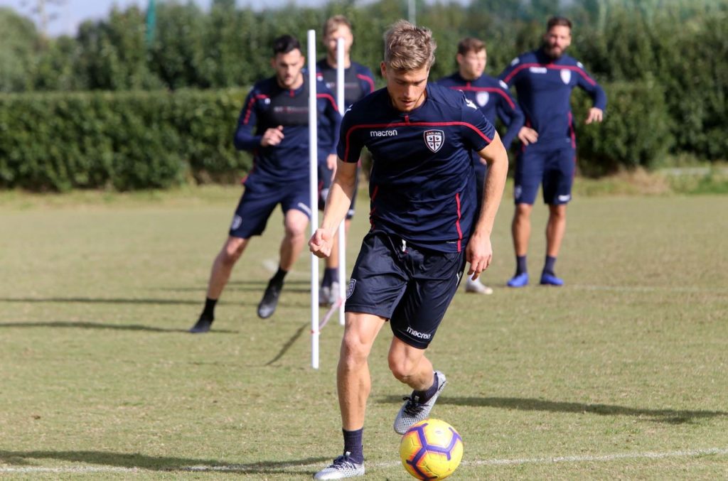 Allenamento Cagliari. Media Day