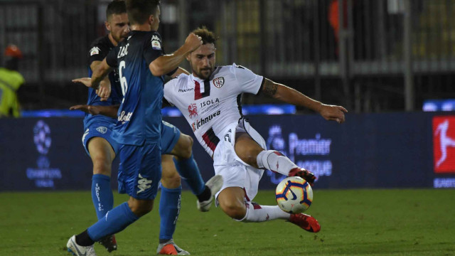 EMPOLI-CAGLIARI 19-08-2018 IONITA ARTUR. GALASSI SILVANO/SILPRESS