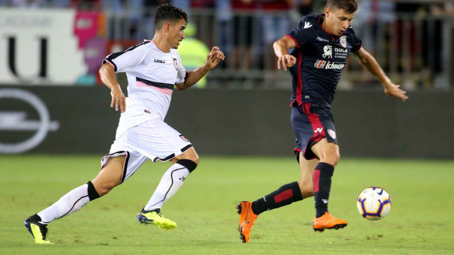 Cagliari 12 08 2018 Presso Sardegna Arena - Incontro di Coppa Italia Cagliari vs Palermo
nella foto: Nicolò Barella
SILPRESS/ENRICO LOCCI