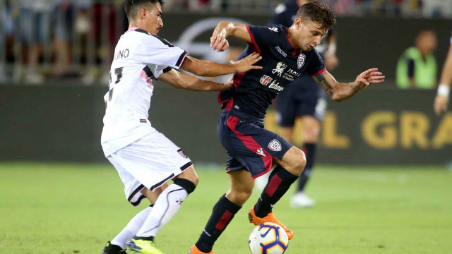 Cagliari 12 08 2018 Presso Sardegna Arena - Incontro di Coppa Italia Cagliari vs Palermo
nella foto: Nicolò Barella
SILPRESS/ENRICO LOCCI