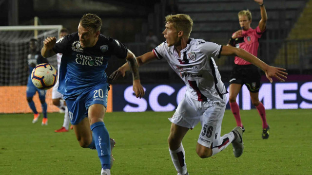 EMPOLI-CAGLIARI 19-08-2018 FILIPPO ROMAGNA. GALASSI SILVANO/SILPRESS
