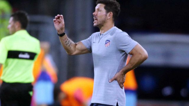 Cagliari 08 08 2018 Presso Sardegna Arena - Amichevole Cagliari vs Altetico Madrid
nella foto: Diego Simeone
SILPRESS/ENRICO LOCCI