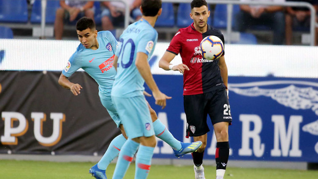 Cagliari 08 08 2018 Presso Sardegna Arena - Amichevole Cagliari vs Altetico Madrid
nella foto: Chralampos Lykogiannis
SILPRESS/ENRICO LOCCI