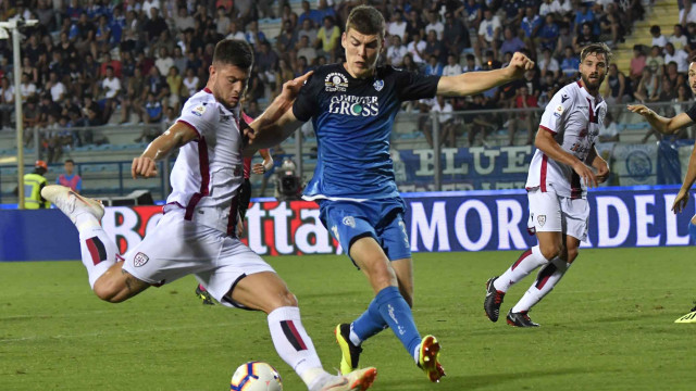 EMPOLI-CAGLIARI 19-08-2018 ALBERTO CERRI. GALASSI SILVANO/SILPRESS