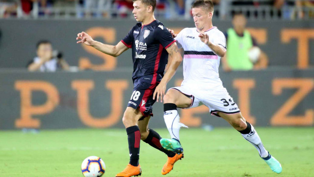 Cagliari 12 08 2018 Presso Sardegna Arena - Incontro di Coppa Italia Cagliari vs Palermo
nella foto: Nicolò Barella
SILPRESS/ENRICO LOCCI