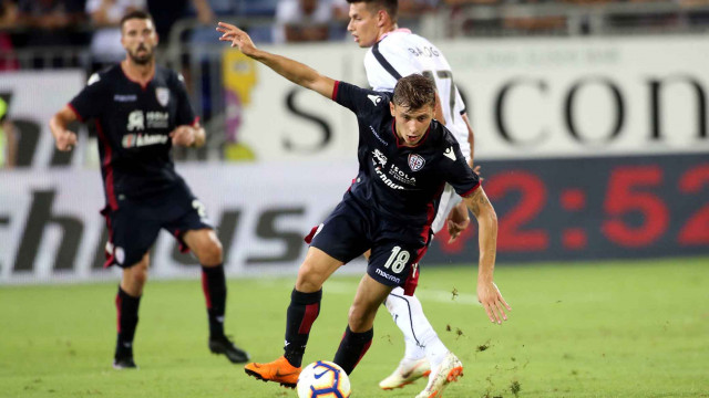 Cagliari 12 08 2018 Presso Sardegna Arena - Incontro di Coppa Italia Cagliari vs Palermo
nella foto: Nicolò Barella
SILPRESS/ENRICO LOCCI