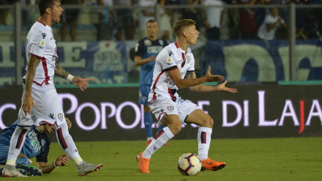 EMPOLI-CAGLIARI 19-08-2018 NICOLO BARELLA. GALASSI SILVANO/SILPRESS