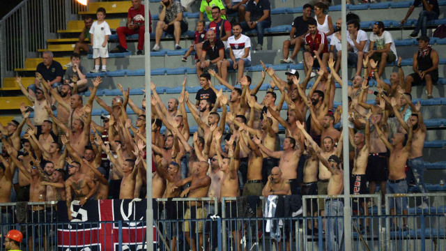 EMPOLI-CAGLIARI 19-08-2018 TIFOSI. GALASSI SILVANO/SILPRESS