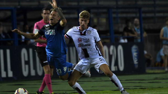 EMPOLI-CAGLIARI 19-08-2018 FILIPPO ROMAGNA. GALASSI SILVANO/SILPRESS