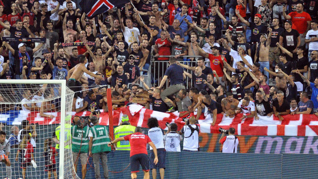 Cagliari 08 08 2018 Presso Sardegna Arena - Amichevole Cagliari vs Altetico Madrid
nella foto: andrea cossu lascia il campo e termina la sua carriera da giocatore
SILPRESS/ENRICO LOCCI