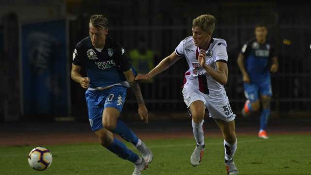 EMPOLI-CAGLIARI 19-08-2018 FILIPPO ROMAGNA. GALASSI SILVANO/SILPRESS