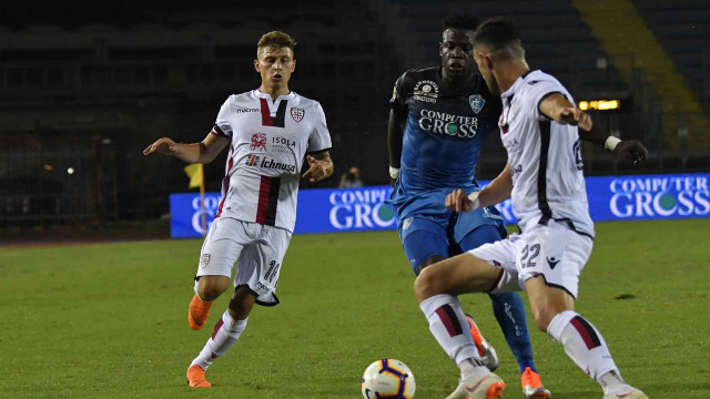 EMPOLI-CAGLIARI 19-08-2018 NICOLO BARELLA. GALASSI SILVANO/SILPRESS