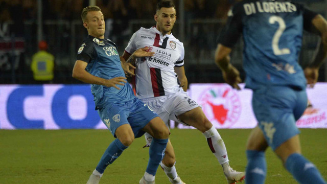 EMPOLI-CAGLIARI 19-08-2018 LYKOGIANNIS. GALASSI SILVANO/SILPRESS