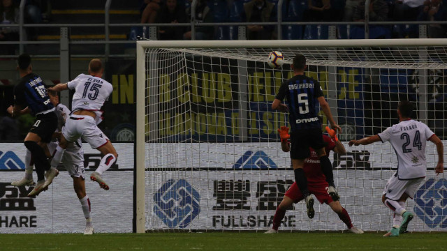 Lautaro Martinez goal 1-0
Milano 29-09-2018 Stadio Giuseppe Meazza 7 Giornata di Serie A Tim 2018-19 Internazionale/ Cagliari
Foto Alberto Mariani - Silpress