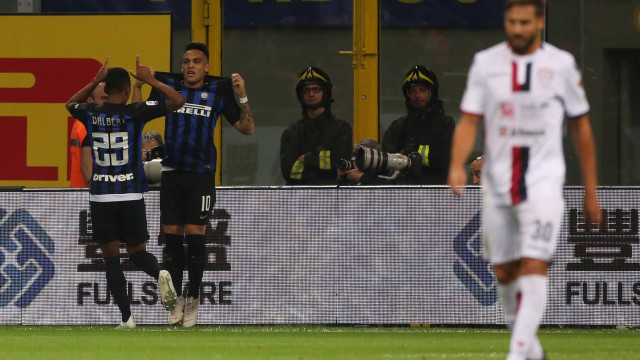 Lautaro Martinez goal 1-0
Milano 29-09-2018 Stadio Giuseppe Meazza 7 Giornata di Serie A Tim 2018-19 Internazionale/ Cagliari
Foto Alberto Mariani - Silpress