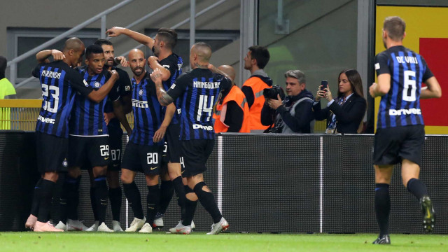 Lautaro Martinez goal 1-0
Milano 29-09-2018 Stadio Giuseppe Meazza 7 Giornata di Serie A Tim 2018-19 Internazionale/ Cagliari
Foto Alberto Mariani - Silpress