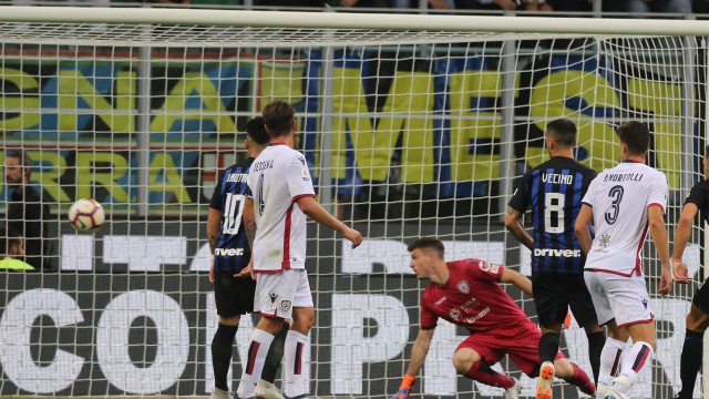 Matteo Politano goal 2-0
Milano 29-09-2018 Stadio Giuseppe Meazza 7 Giornata di Serie A Tim 2018-19 Internazionale/ Cagliari
Foto Alberto Mariani - Silpress