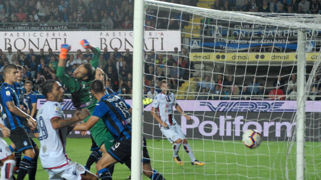 Nicol˜ Barella goal
Bergamo 02-09-2018 Stadio Azzurri D'Italia Football Calcio 3 giornata di campionato Serie A 2018/2019 Atalanta - Cagliari
Foto Alberto Mariani - Silpress