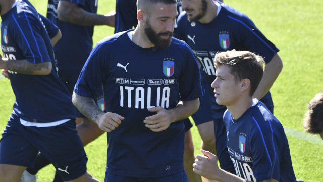 COVERCIANO RITIRO NAZIONALE 09-10-2018. NICOLO' BARELLA. GALASSI SILVANO/SILPRESS