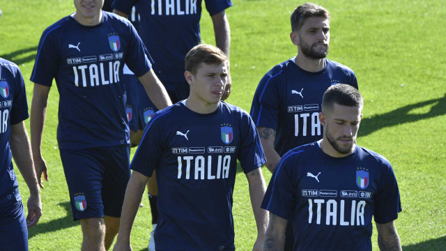 COVERCIANO RITIRO NAZIONALE 09-10-2018. NICOLO' BARELLA. GALASSI SILVANO/SILPRESS
