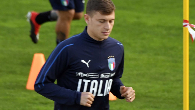 COVERCIANO RITIRO DELLA NAZIONALE 12-11-2018. NICOLO BARELLA. GALASSI SILVANO/SILPRESS