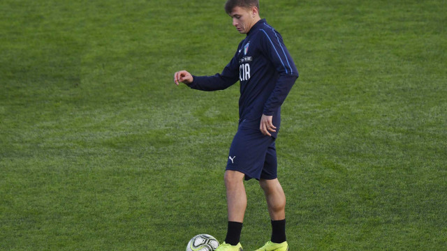 COVERCIANO RITIRO DELLA NAZIONALE 12-11-2018. NICOLO BARELLA. GALASSI SILVANO/SILPRESS