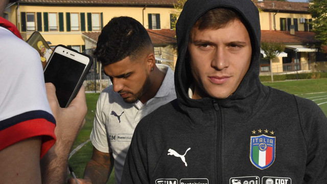 COVERCIANO RITIRO DELLA NAZIONALE 12-11-2018. NICOLO BARELLA. GALASSI SILVANO/SILPRESS