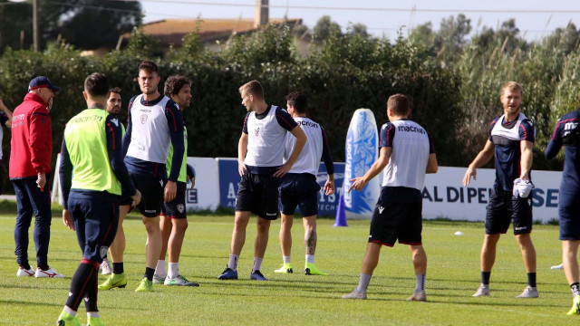Allenamento Cagliari. Media Day