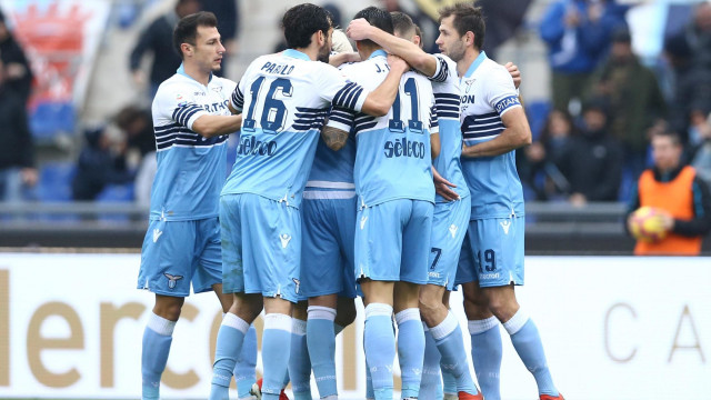 LAZIO-CAGLIARI 22-12-2018 ESULTANZA GOL DELLA LAZIO 1-0. MARCO IORIO/SILPRESS