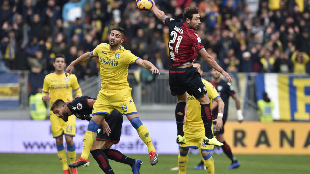 FROSINONE-CAGLIARI 02-12-2018 ARIAUDO E IONITA. SILPRESS