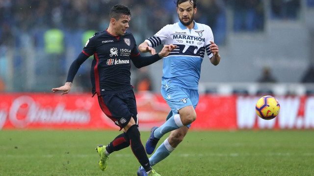 LAZIO-CAGLIARI 22-12-2018 DIEGO FARIAS E PAROLO. MARCO IORIO/SILPRESS