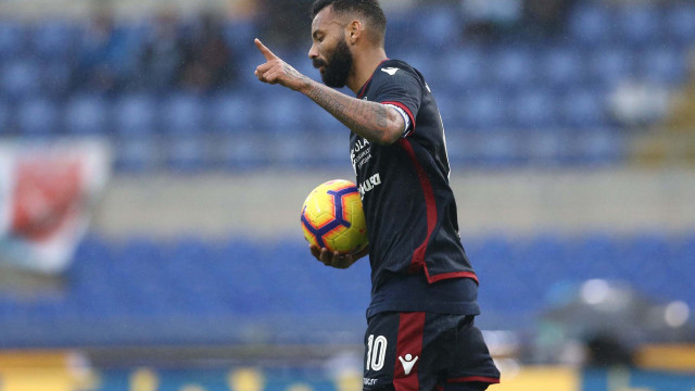 LAZIO-CAGLIARI 22-12-2018 ESULTANZA JOAO PEDRO. MARCO IORIO/SILPRESS