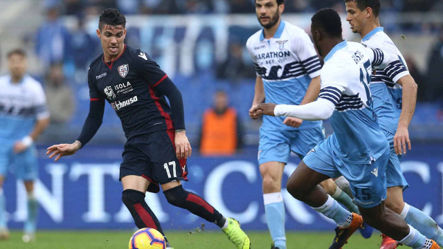 LAZIO-CAGLIARI 22-12-2018 DIEGO FARIAS. MARCO IORIO/SILPRESS
