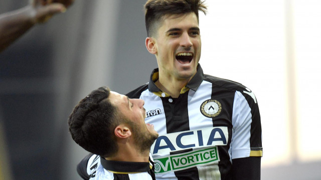 29-12-2018. UDINESE-CAGLIARI.ESULTANZA DI PUSSETTO.SILPRESS