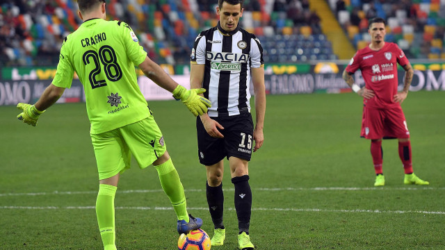 29-12-2018. UDINESE-CAGLIARI.KEVIN LASAGNA E CRAGNO.SILPRESS