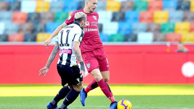 29-12-2018. UDINESE-CAGLIARI. BRADARIC E BEHRAMI IN AZIONE.SILPRESS