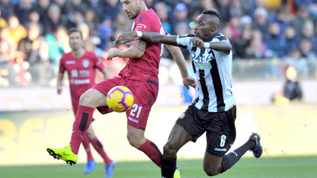 29-12-2018. UDINESE-CAGLIARI. IONITA E FOFANA IN AZIONE.SILPRESS