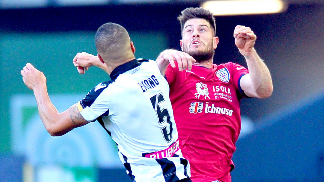 29-12-2018. UDINESE-CAGLIARI. EKONG E CERRI IN AZIONE.SILPRESS