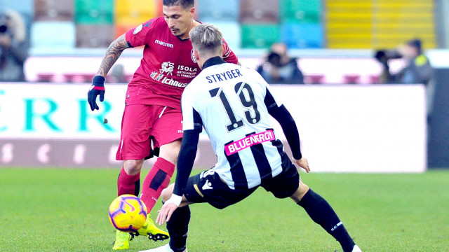 29-12-2018. UDINESE-CAGLIARI. JOAO PEDRO E STRYGER IN AZIONE.SILPRESS