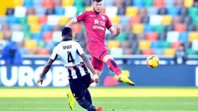29-12-2018. UDINESE-CAGLIARI. OPOKU E CERRI IN AZIONE.SILPRESS