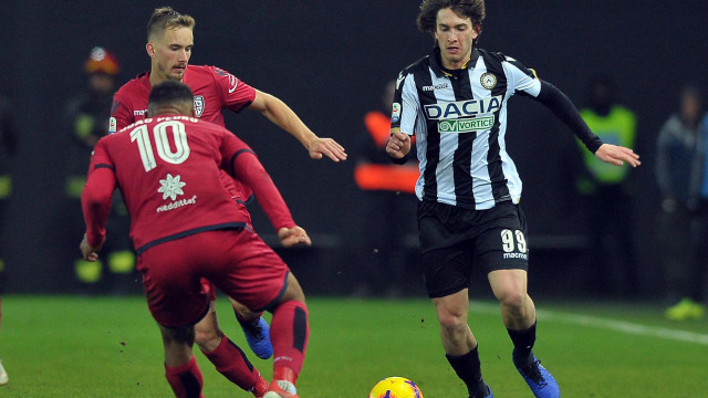 29-12-2018. UDINESE-CAGLIARI. JOAO PEDRO E BALIC IN AZIONE.SILPRESS