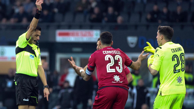 29-12-2018. UDINESE-CAGLIARI.ESPULSIONE DI CEPPITELLI.SILPRESS