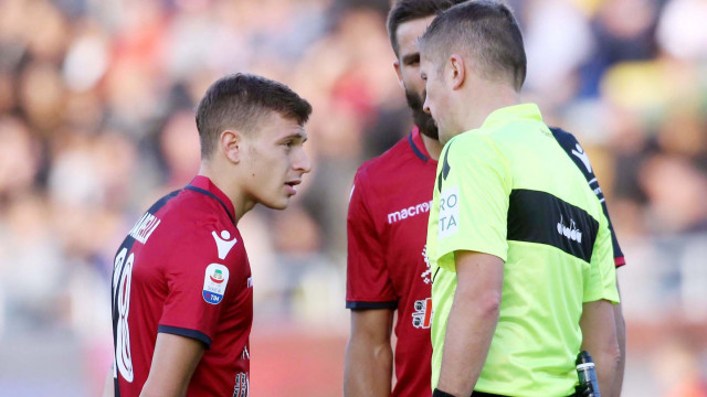 Cagliari 24 12 08 2018 Presso Stadio Sardegna Arena - Campionato serie A tim incontro Cagliari vs Genoa
nella foto: Nicolò Barella
SILPRESS/ENRICO LOCCI