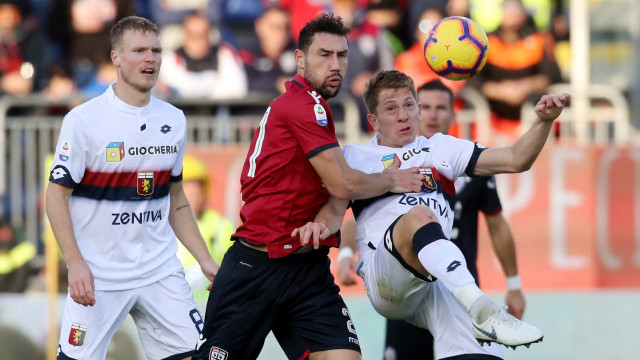 Cagliari 24 12 08 2018 Presso Stadio Sardegna Arena - Campionato serie A tim incontro Cagliari vs Genoa
nella foto: Artur Ionita
SILPRESS/ENRICO LOCCI