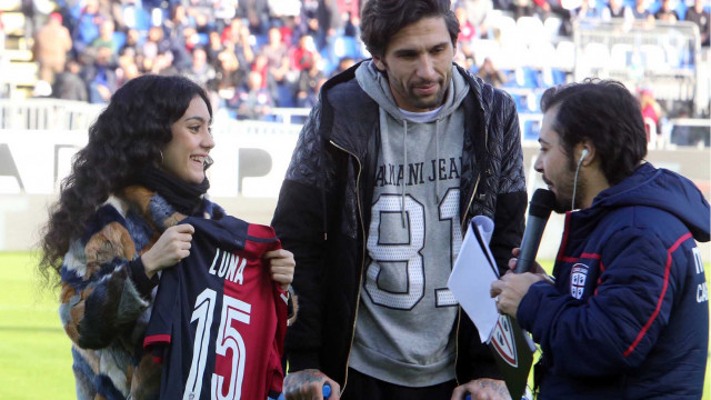 Cagliari 24 12 08 2018 Presso Stadio Sardegna Arena - Campionato serie A tim incontro Cagliari vs Genoa
nella foto: luna e lucas castro
SILPRESS/ENRICO LOCCI