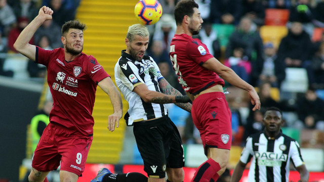 29-12-2018. UDINESE-CAGLIARI. BEHRAMI E CERRI.SILPRESS