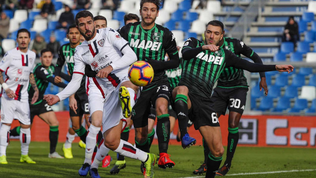 REGGIO EMILIA, ITALIA, 26-01-19 - 21° GIORNATA DI CAMPIONATO SERIE A TIM - MAPEI STADIUN, SASSUOLO VS CAGLIARI,BY CASTALDI, NELLA FOTO: PAOLO FARAGO'