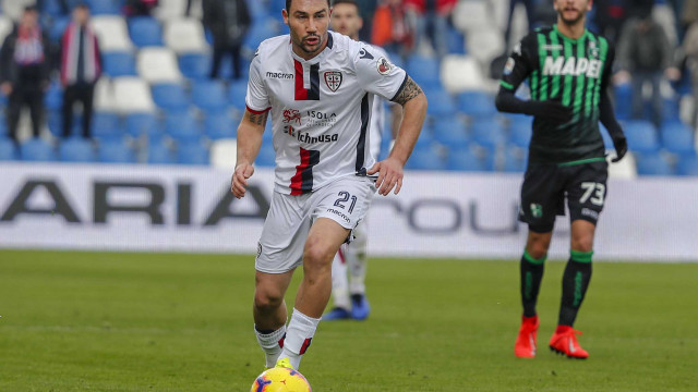 REGGIO EMILIA, ITALIA, 26-01-19 - 21° GIORNATA DI CAMPIONATO SERIE A TIM - MAPEI STADIUN, SASSUOLO VS CAGLIARI,BY CASTALDI, NELLA FOTO: ARTUR IONITA