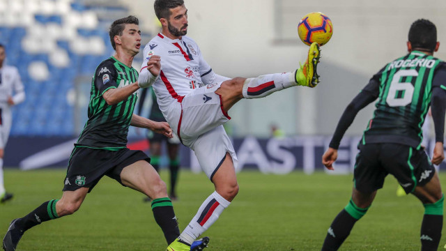 REGGIO EMILIA, ITALIA, 26-01-19 - 21° GIORNATA DI CAMPIONATO SERIE A TIM - MAPEI STADIUN, SASSUOLO VS CAGLIARI,BY CASTALDI, NELLA FOTO: PAOLO FARAGO'